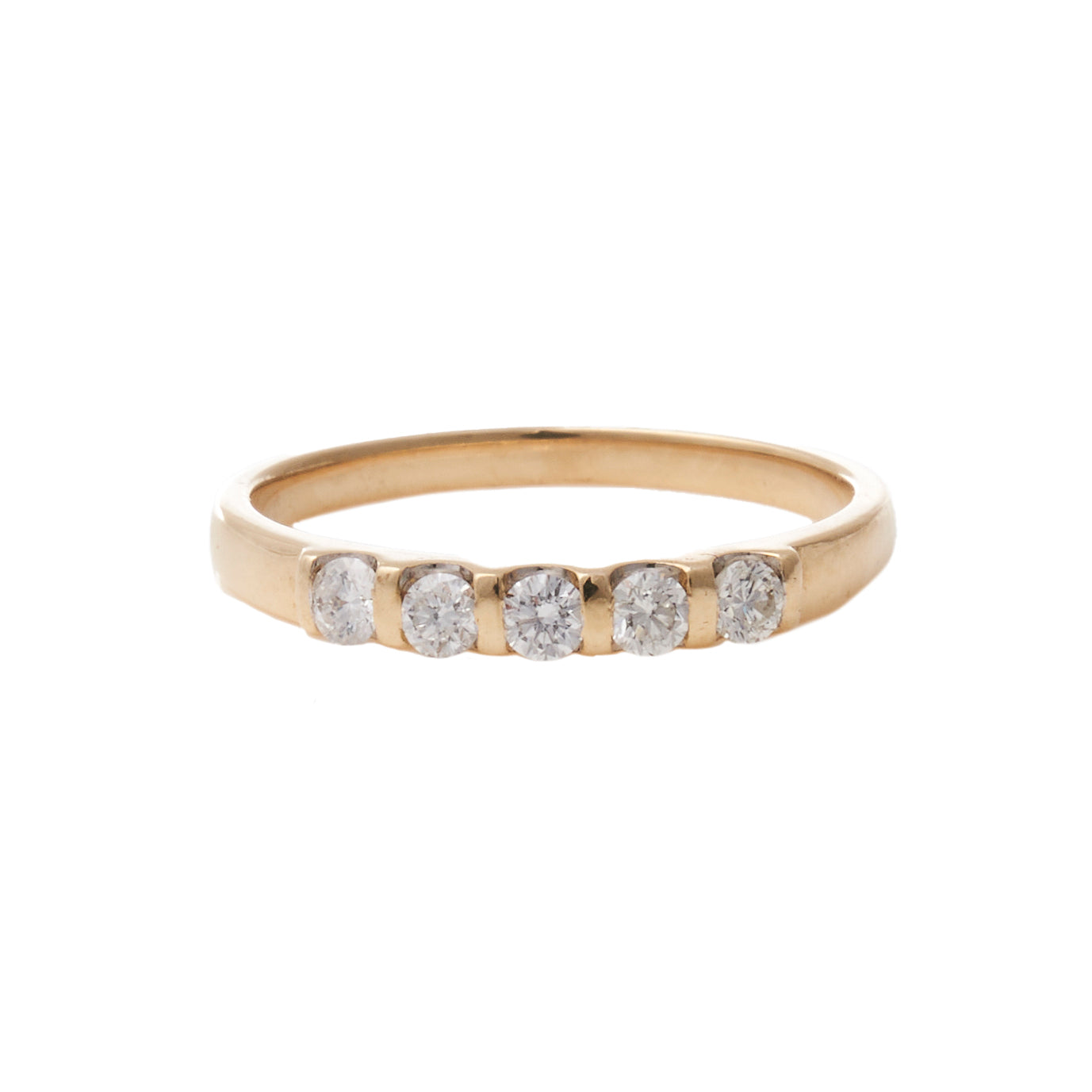 Five Diamond 18ct Ring