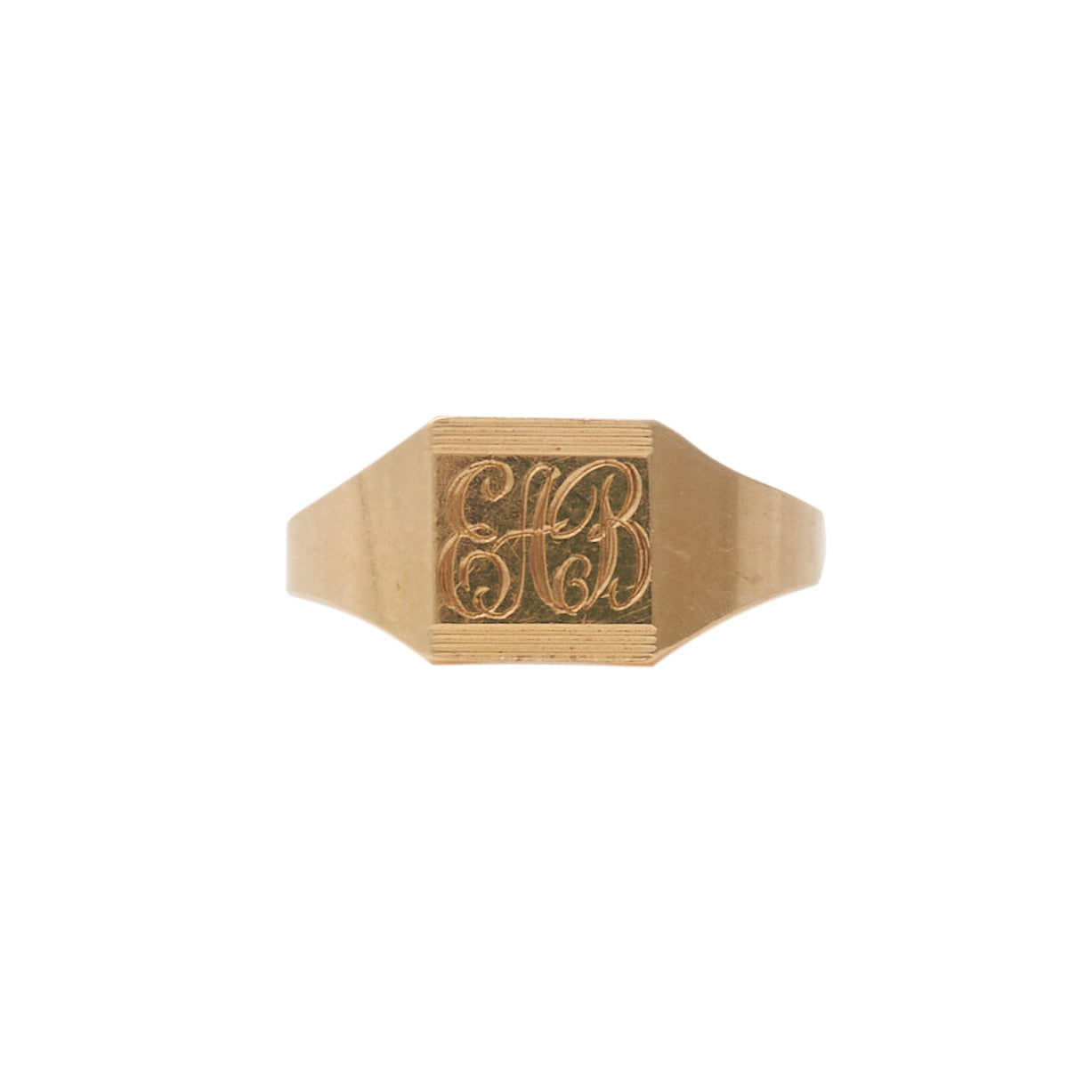 18ct Gold Hallmarked Small Signet Ring